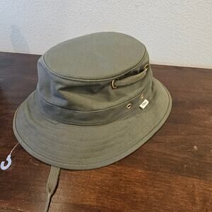 Tilley Iconic T1 Olive Green Bucket Hat